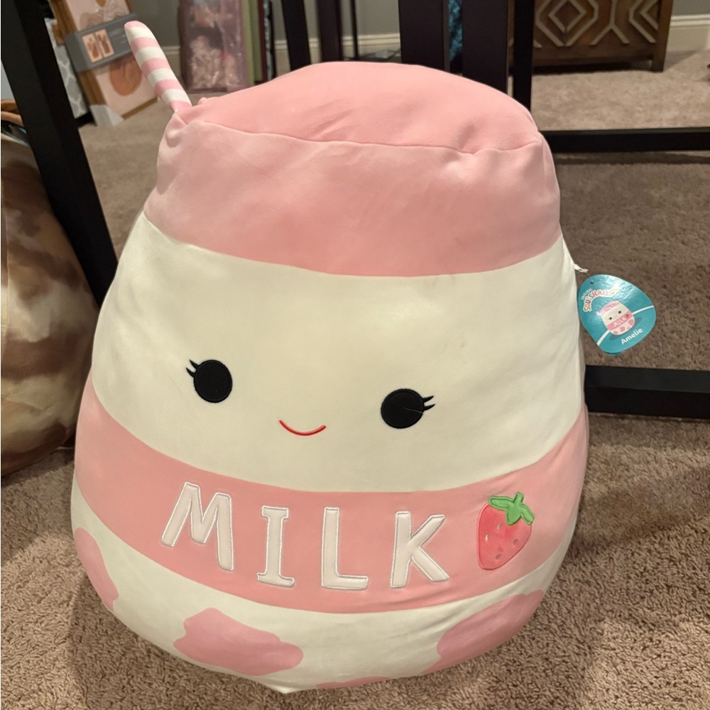 Amelie the Strawberry Milk Squishmallow